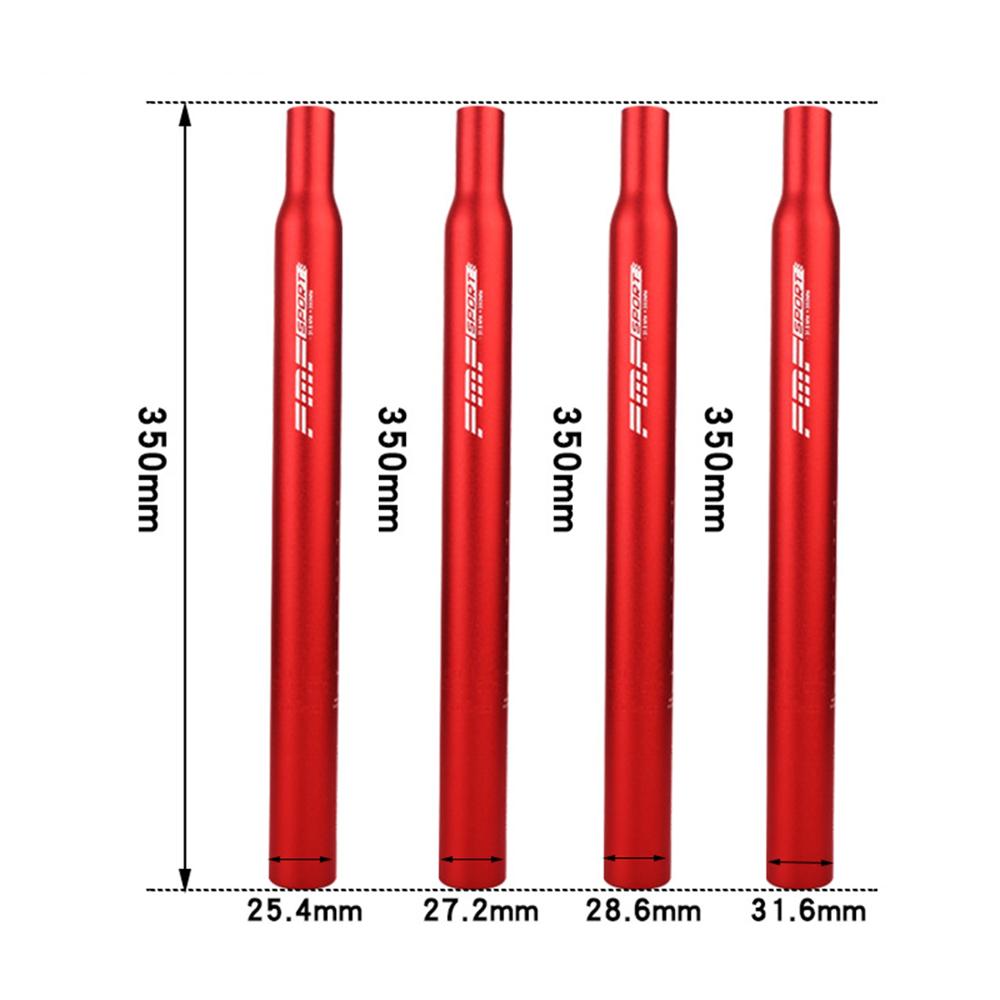 25,4 27,2 28,6 30,4 30,8 31,6 33,9mm MTB sattelstütze 350/530/550mm Aluminium Legierung sitzrohr lange Fest Ausrüstung sattelstütze erweiterung teil