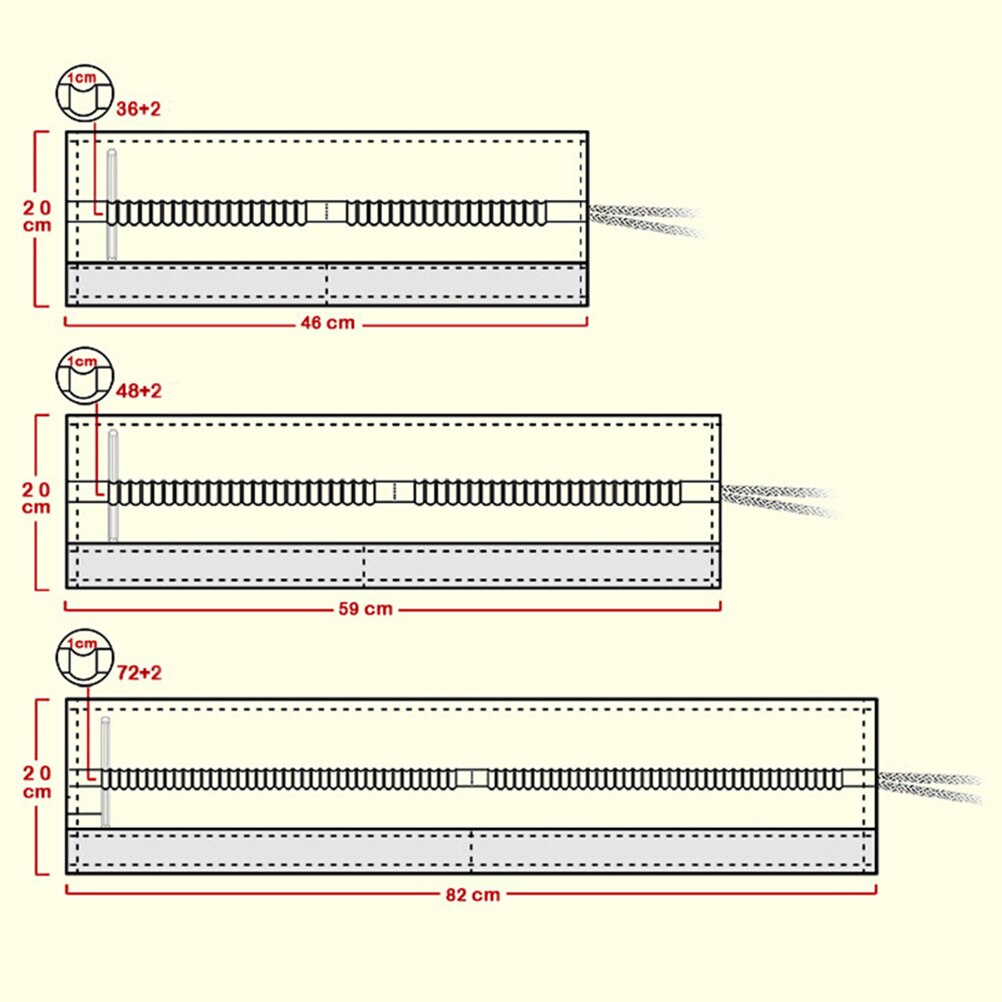 72 Gaten Etui School Canvasroll Pouch Olifant Print Comestic Borstel Pen Opslag Pecncil Doos Etui