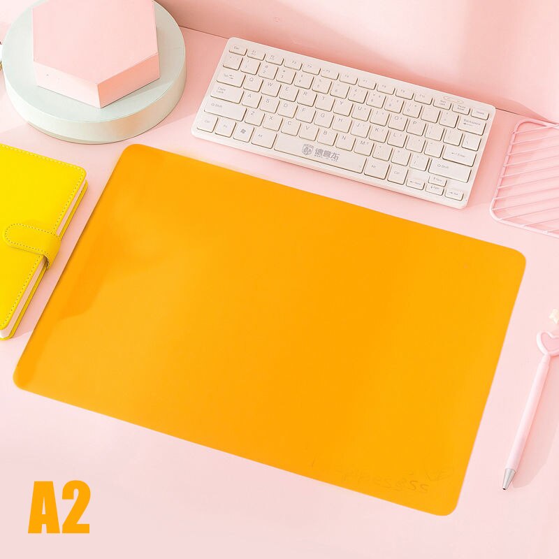 Multifunction A2/A3 Student Drawing and Writing Silicone Cushion Exam Special Tool with Scale Pad Desk Mat Decoration Mouse Pad: A2(C)