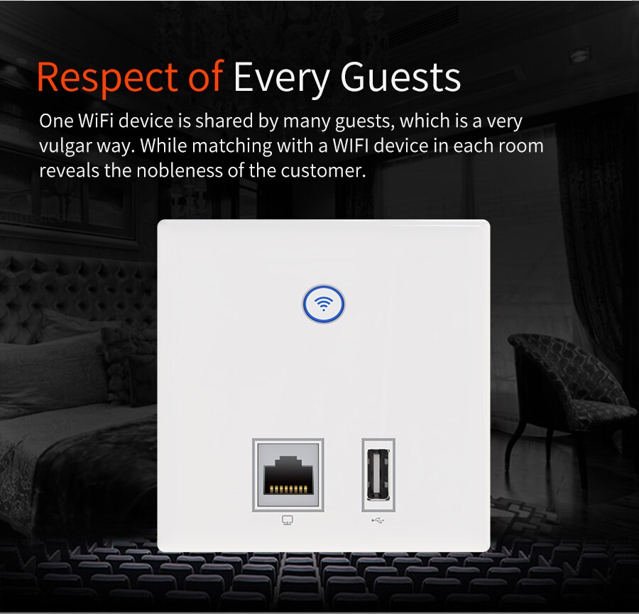 2.4Ghz 300Mbps Comfast Qualcomm Wifi Router Indoor Muur Ap Wifi Signaal Booster Expander Repeater RJ45 Poort Usb Draadloze ap