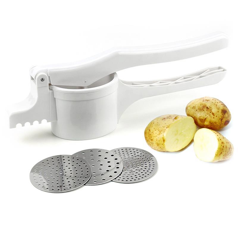 Roestvrij Staal Aardappel Masher Handleiding Fruit Groente Druk Modder