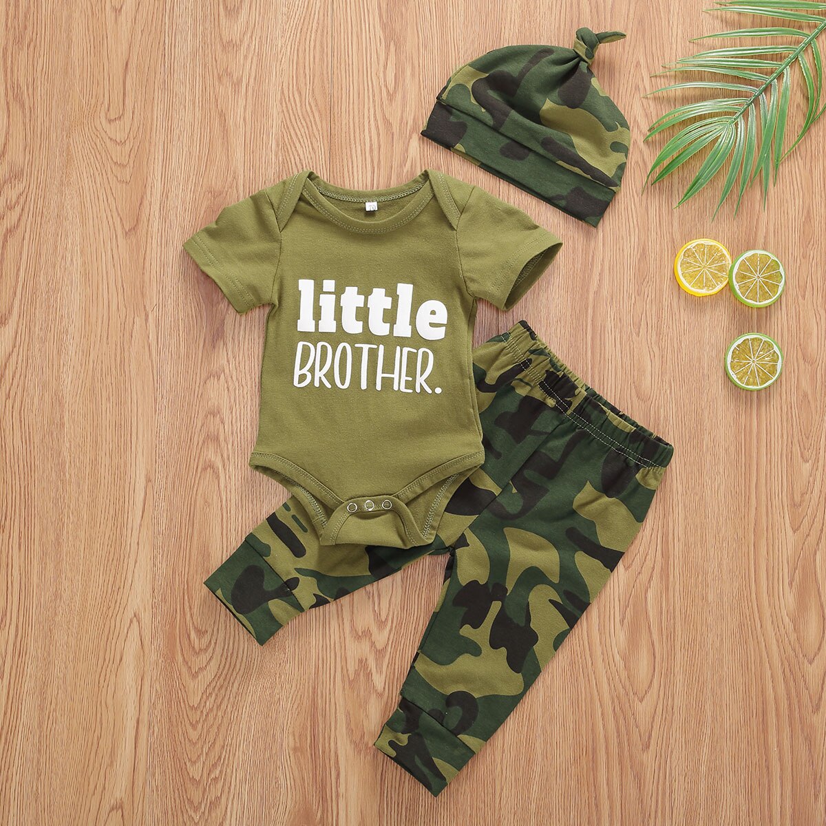 Baby Summer Clothing Infant Baby Boys Clothes Sets Brother Short Sleeve Romper/T Shirts+Pants Hats Clothes Outfit