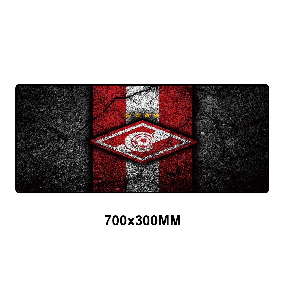 Spartak Mouse Pad Large XL Gaming Lockedge Mouse Mat For Laptop Computer Keyboard Mousepad For Dota 2 CS GO Big PC Desk Padmouse: MSKSBDZD-004