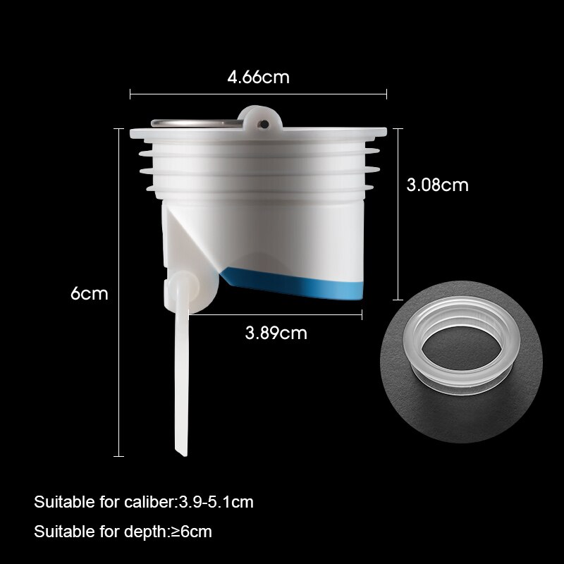 Afvoerputje Deodorizer Anti-Geur Drain Kern Deodorant Klep Wc Anti-0dor Anti-geur Kern Riool Afdichting Lek Sifon bad Plug: B1