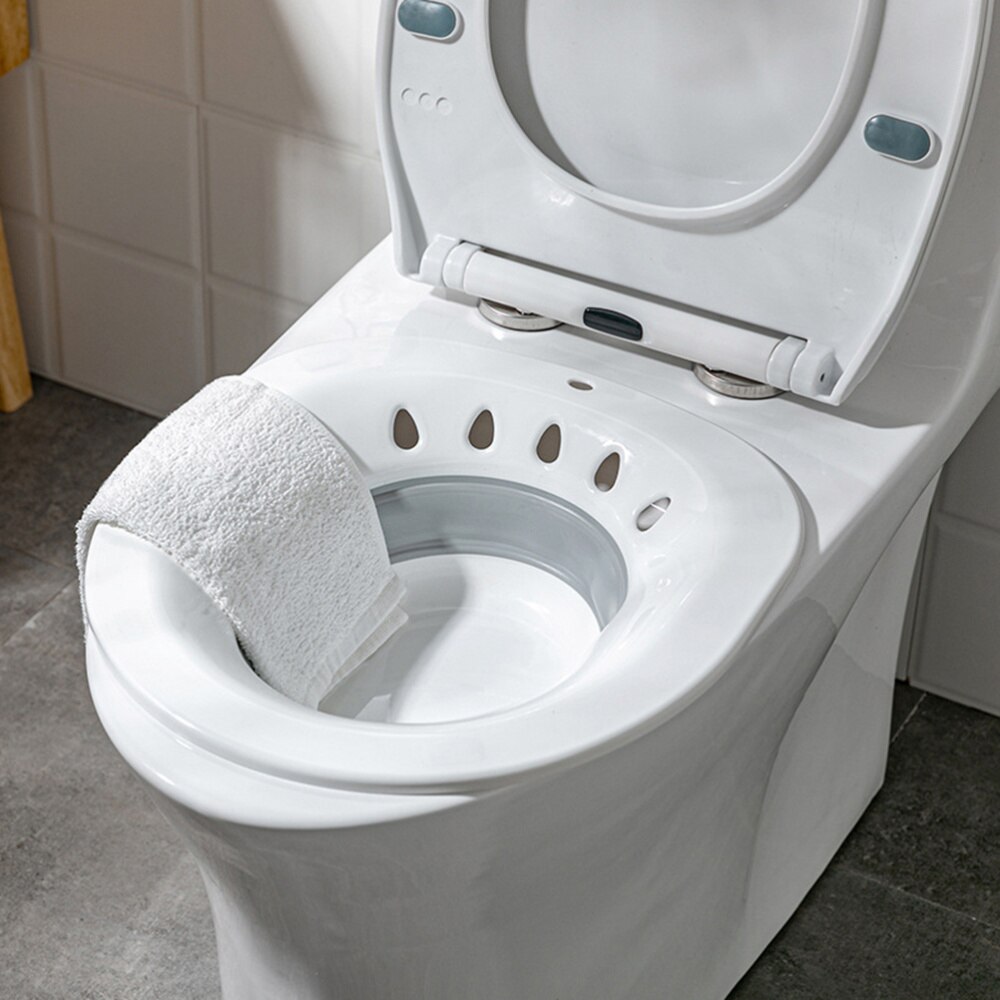 1 Pc pieghevole donna bidet portatile femminile parte privata in gravidanza lavare il culo lavabo vasino adulto maternità Toilette (Rando