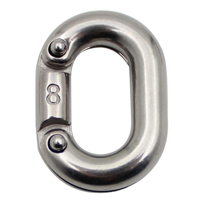 1Pc C Link Split Connectings Ship Anchors Chain Link Ship Chain Link Connector: Burgundy