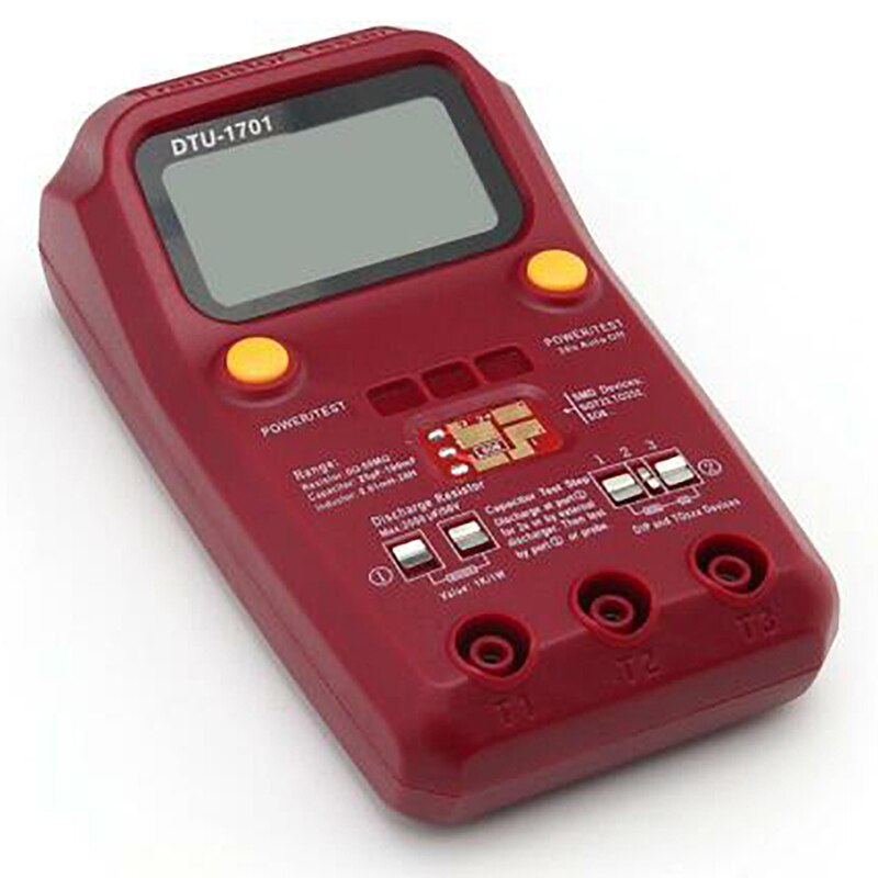 Digital Transistor Tester SMD Components Diode Triode Resistor Capacitor Inductor ESR Meter Multimeter