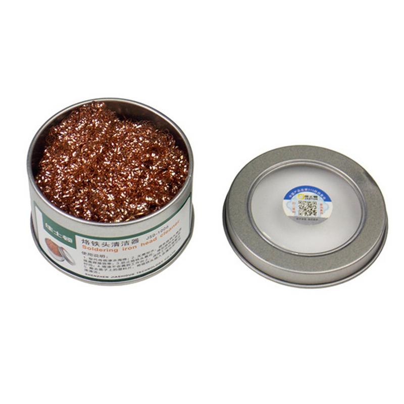 Elektrisk loddebitsrenser avlodding tinnnettingsfilter til maskindeler tidligere sveisejernspisser ståltrådkule