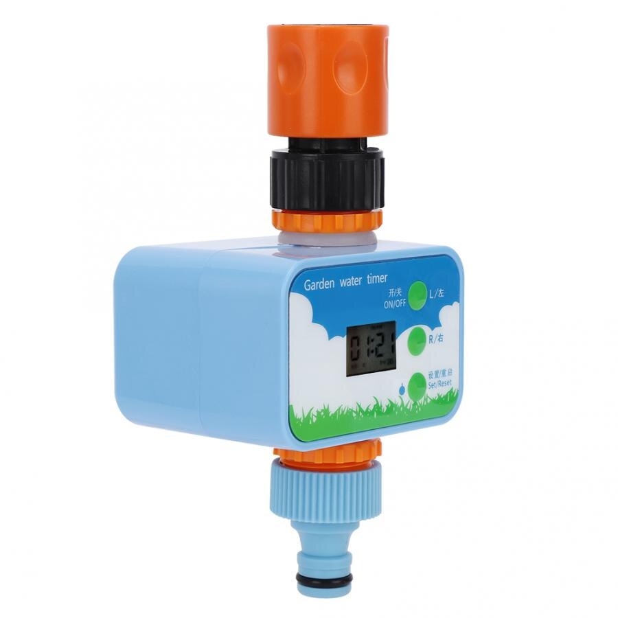 G1/2in Garden Irrigation Water Timer Solenoid Valve Intelligent Watering Timer with Connector