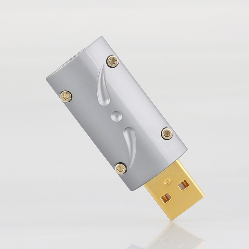 Viborg Hi-End 24K Vergulde USB2.0 Plug Usb Een, usb B Connector Diy Hi Fi Usb Kabel