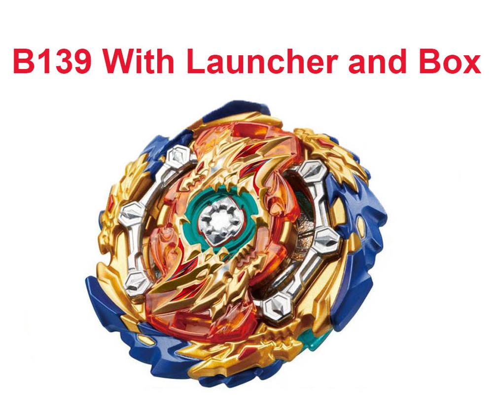 L&#39;ultimo Beyblade d&#39;oro Burst GT B140 B144 B145 con scatola Metal Fusion God Spin Top Toy Boy Gift: b139with box