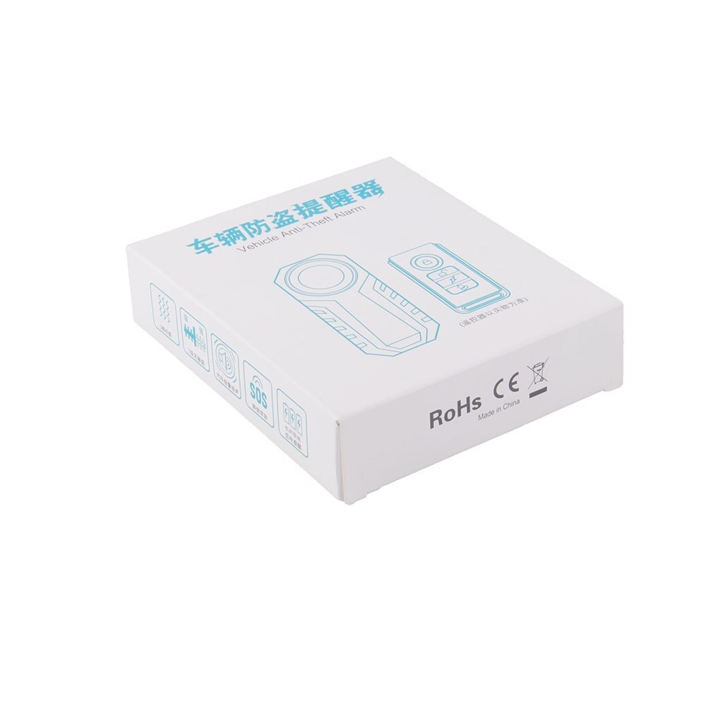 113dB Motorcycle Bike Anti-Theft Alarm Vibration Security Alarm IP55 Waterproof