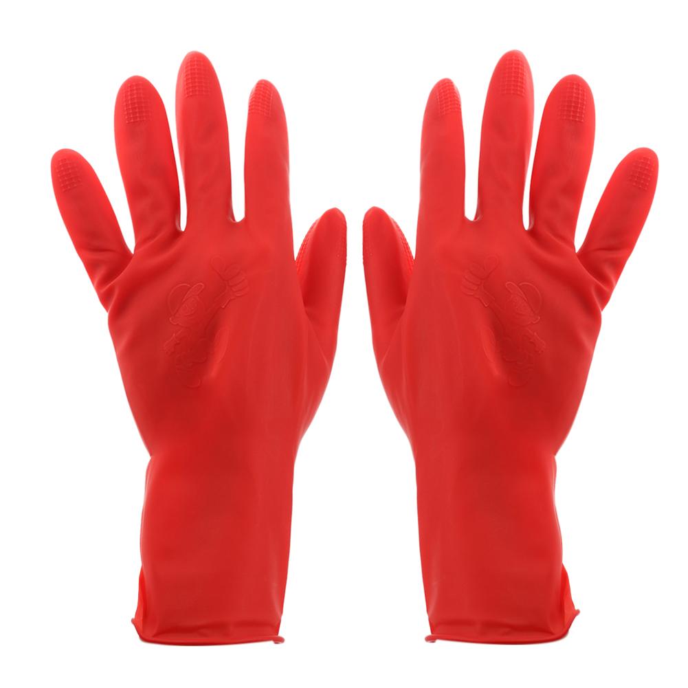 Luvas de látex natural, luva de borracha resistente para limpeza de jardim, cozinha e trabalho em casa, elementos de plantio de jardim: C