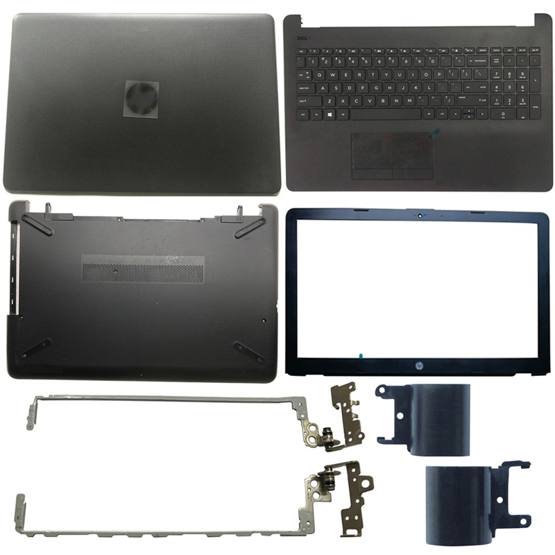 For HP 15-BS 15-BR 15-BW 15T-BR 15-BS 15Z-BW Laptop LCD Back Cover/Front Bezel/Hinges/Palmrest/Bottom Case 924899-001