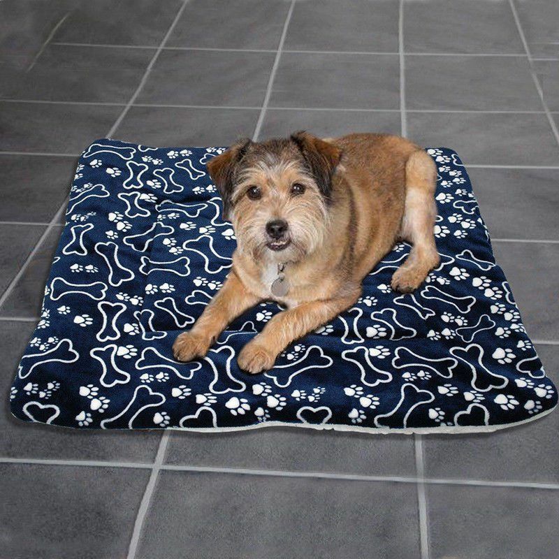 L/XL Pet Cat Dog Nest Dual Use Warm Soft Sleeping Bed Pad For Pet Non-slip Breathable Cat House Dog Sleeping Mat Blanket Kennel
