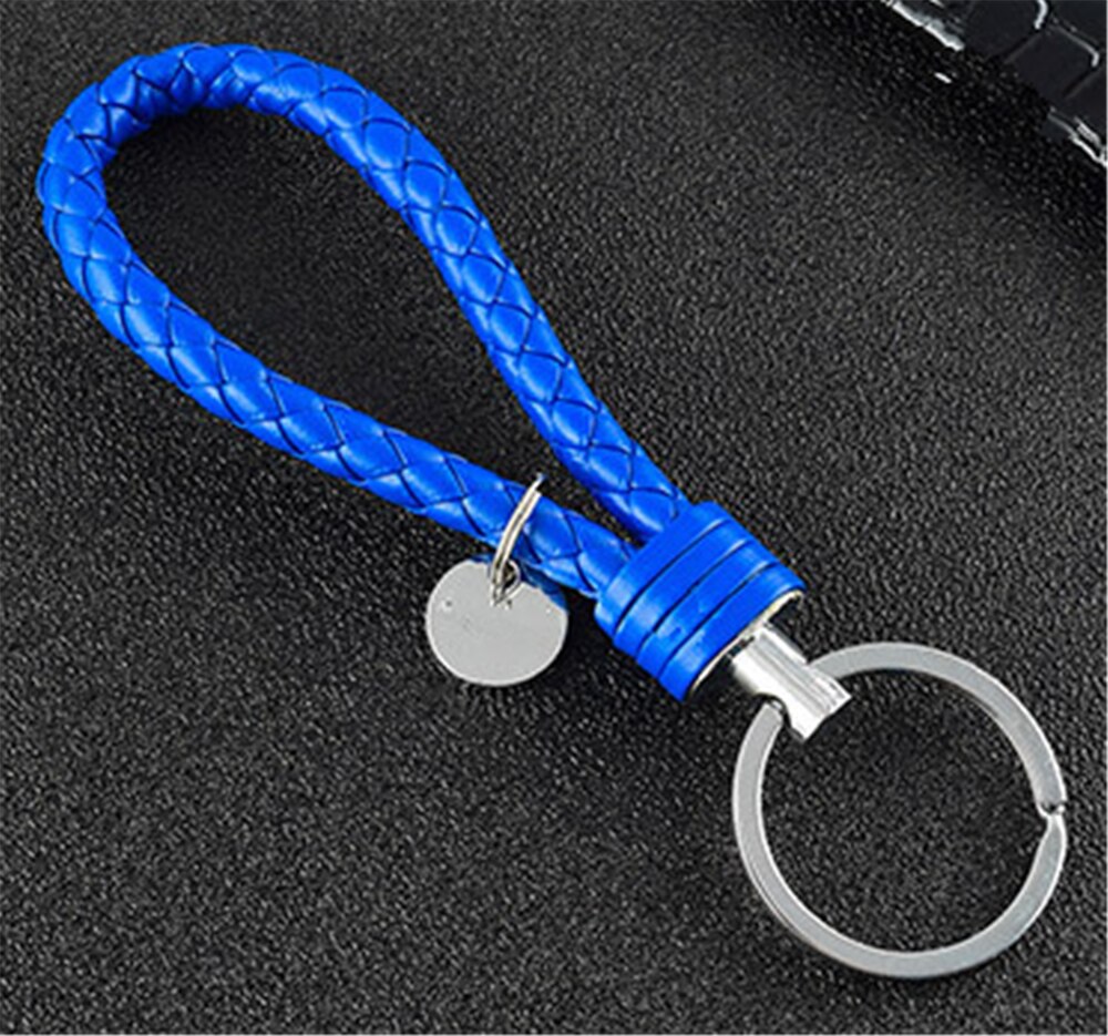 Porte-clés en cuir tressé en forme de voiture, pendentif, corde, diy, pour lexus  is350 gs430 rx400h rx330 is250 es330: Rouge