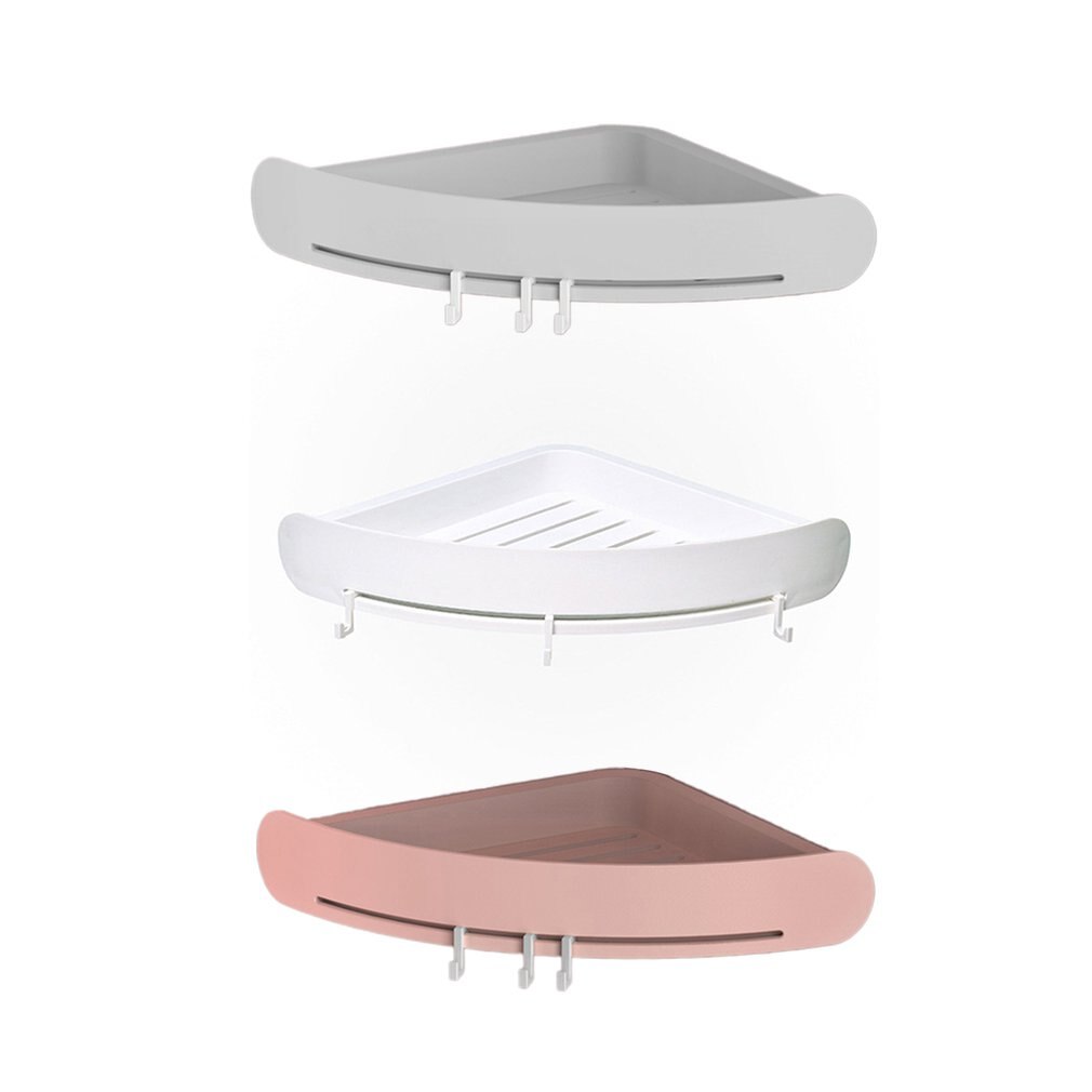 Punch-free Toilet Triangle Shelf Toilet Toilet Vanity Shelf Wall-mounted Bathroom Storage Rack