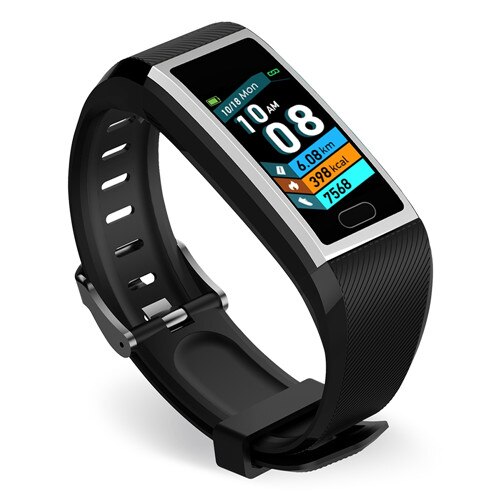 118 Plus Smart Watch Fitness Tracker Sleep Monitor Weather Forecast Smart Bracelet Waterproof Smartband with GPS: P02