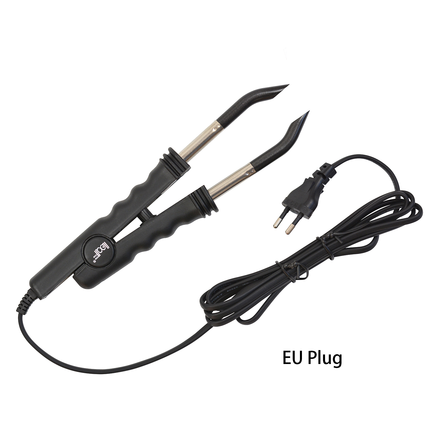 Hair Extension Iron Connector Fusion Hair Extension Keratin Bonding Salon Tool Constant temperature Heat Connector: Pink