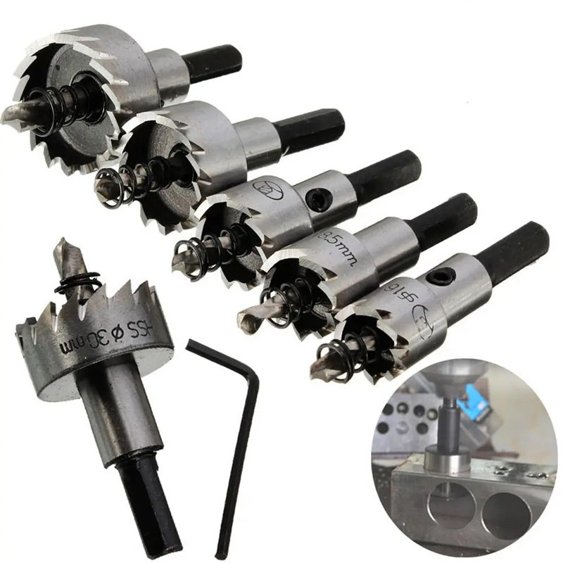 1pc 12-20mm HSS Drill Bit Hole Saw Set Stainless Steel Metal Alloy Drill Bits све Stainless Steel