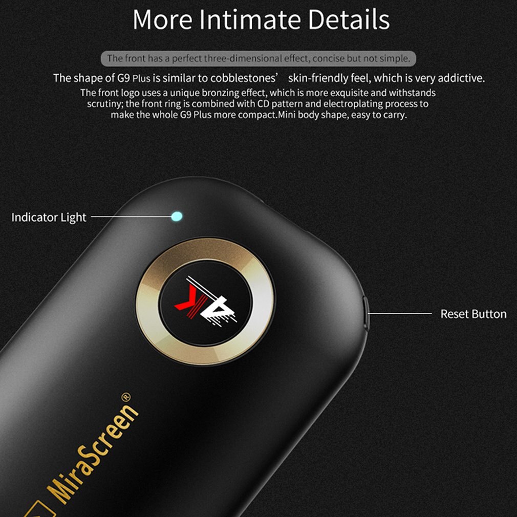 Wifi mobile phone wireless same screen device push treasure 4K wireless HDMI 5G sync high-definition screen projector