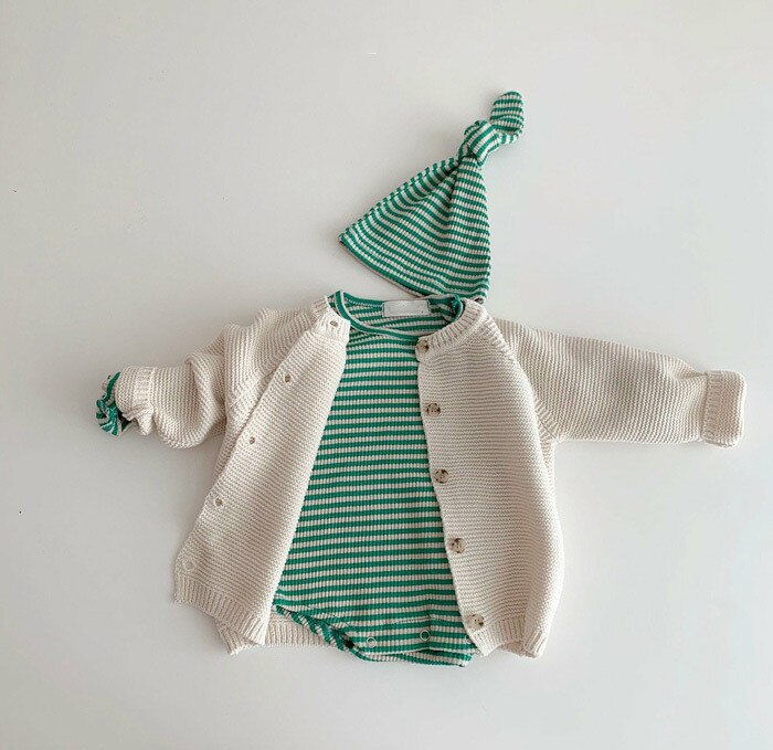 Kinderkleding Baby Herfst Eenvoudige Vest Baby Wol Truien Peuter Meisje Trui