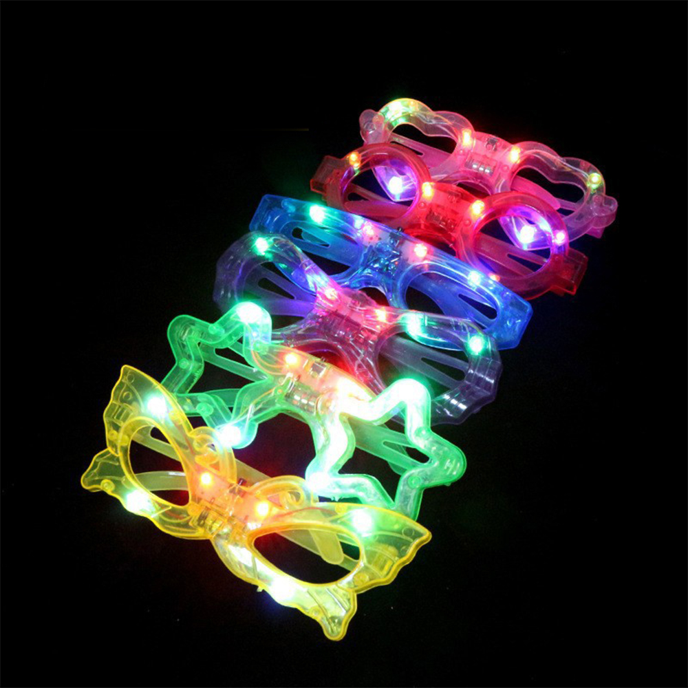 Glow In The Dark Brillen Bulk Led-Up Bril 2024 Bruiloft Decor Feest Gunsten Glow Bril Voor Kinderen Volwassenen Feestartikelen