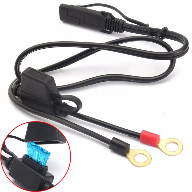12V Motorfiets Batterij Opladen USB Kabel Adapter Waterdichte USB Lader Veiligheid Betrouwbare Batterij Opladen USB Kabel