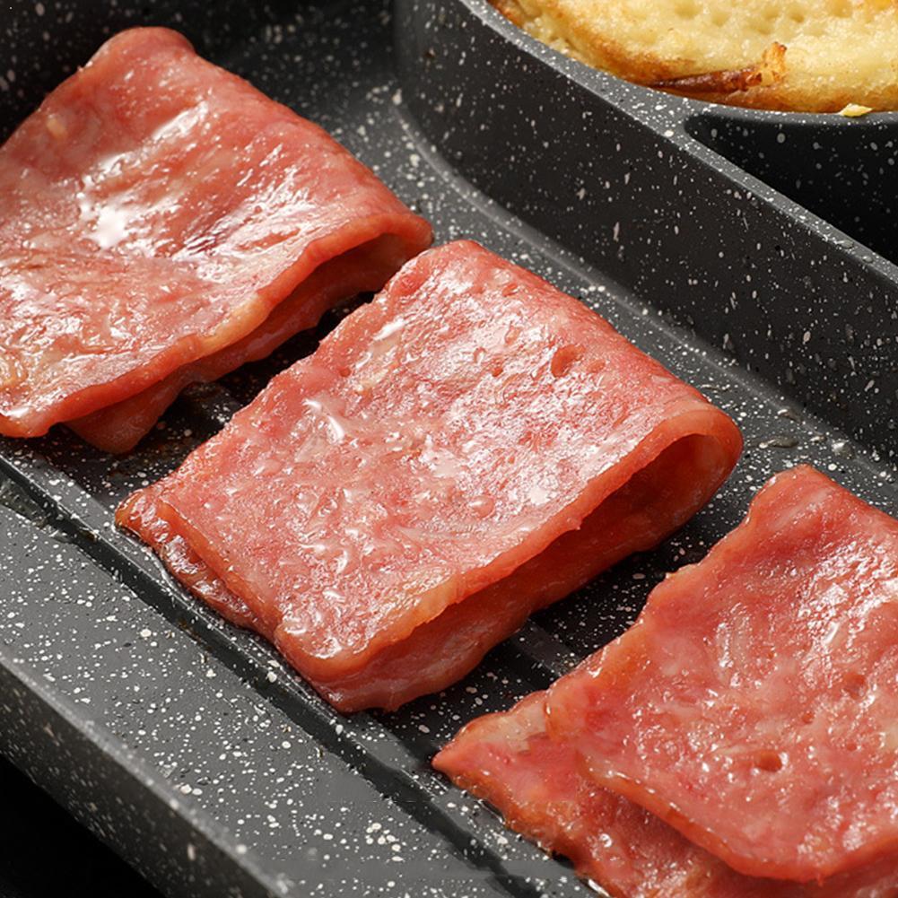 Sartenes creativas de aleación de aluminio para huevos fritos, Mini sartenes cuadradas de estilo japonés para desayuno, Sartenes para freír, sartenes antiadherentes, hacer Z0W2