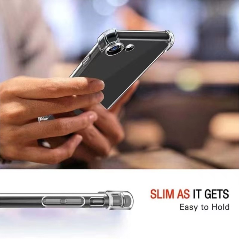 Valbescherming Airbag Soft Case voor Iphone 7 8 Plus X XR XS MAX 11 12 13 14 15 Pro Max SE Fundas Schokbestendig Clear Cover