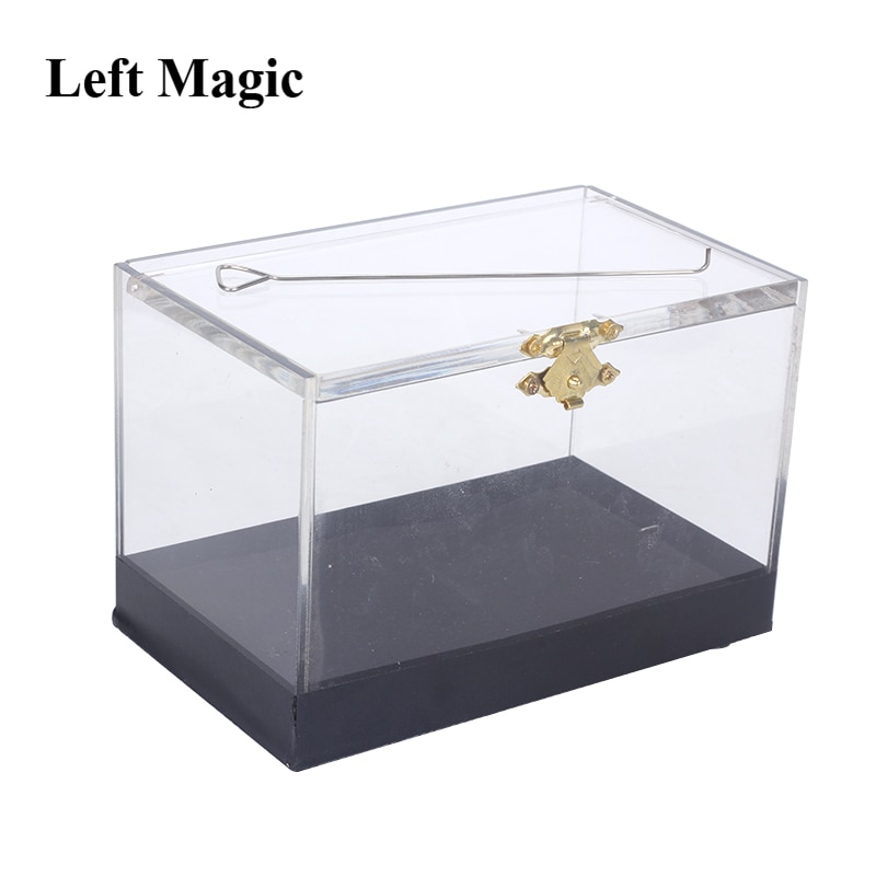 Caja Pro Switch trucos de Magia de mago Primer plano ilusiones truco accesorio que aparece transformando objetos Caja Mágica transparente