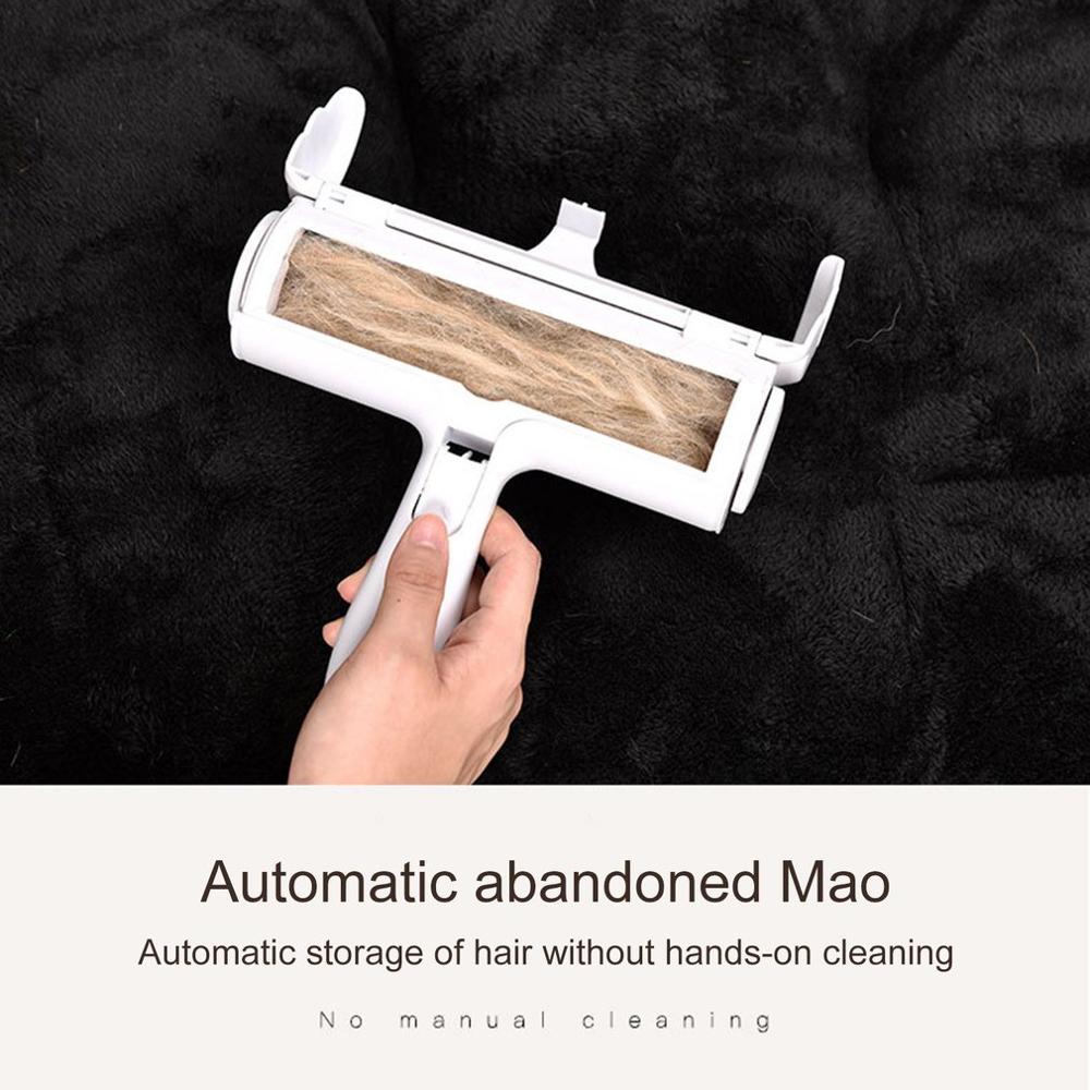 Pet Hair Remover Reusable Plastic Dog Cat Hair Cleaning Brush Removing Pet Hair Remover Roller Pet Hair Cleaning Tool