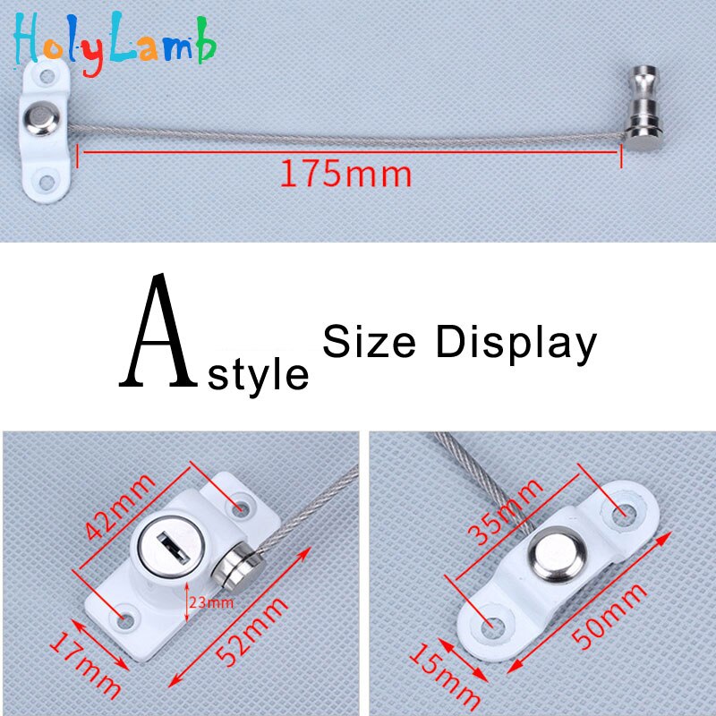 1Pcs Window Stopper Child Window Restrictor Security Lock Kids Prevent Children Falling Window Protection From Children Baby