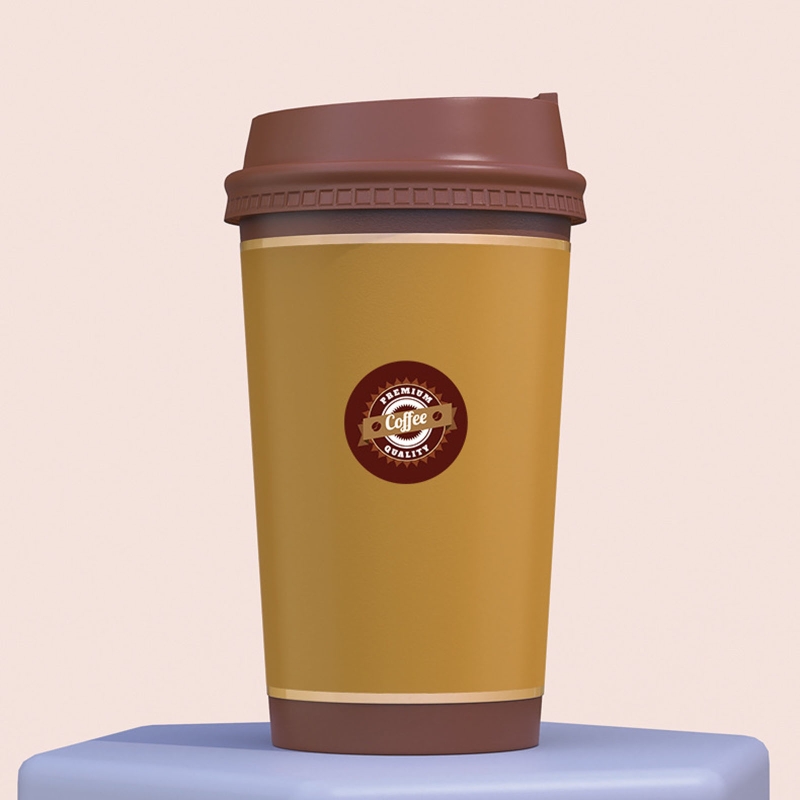 500 pezzi adesivi sigillanti etichette per bevande al caffè adesivi 1 pollice per sbarra caffè tazze da caffè da forno bevande sacchetto regalo di carta