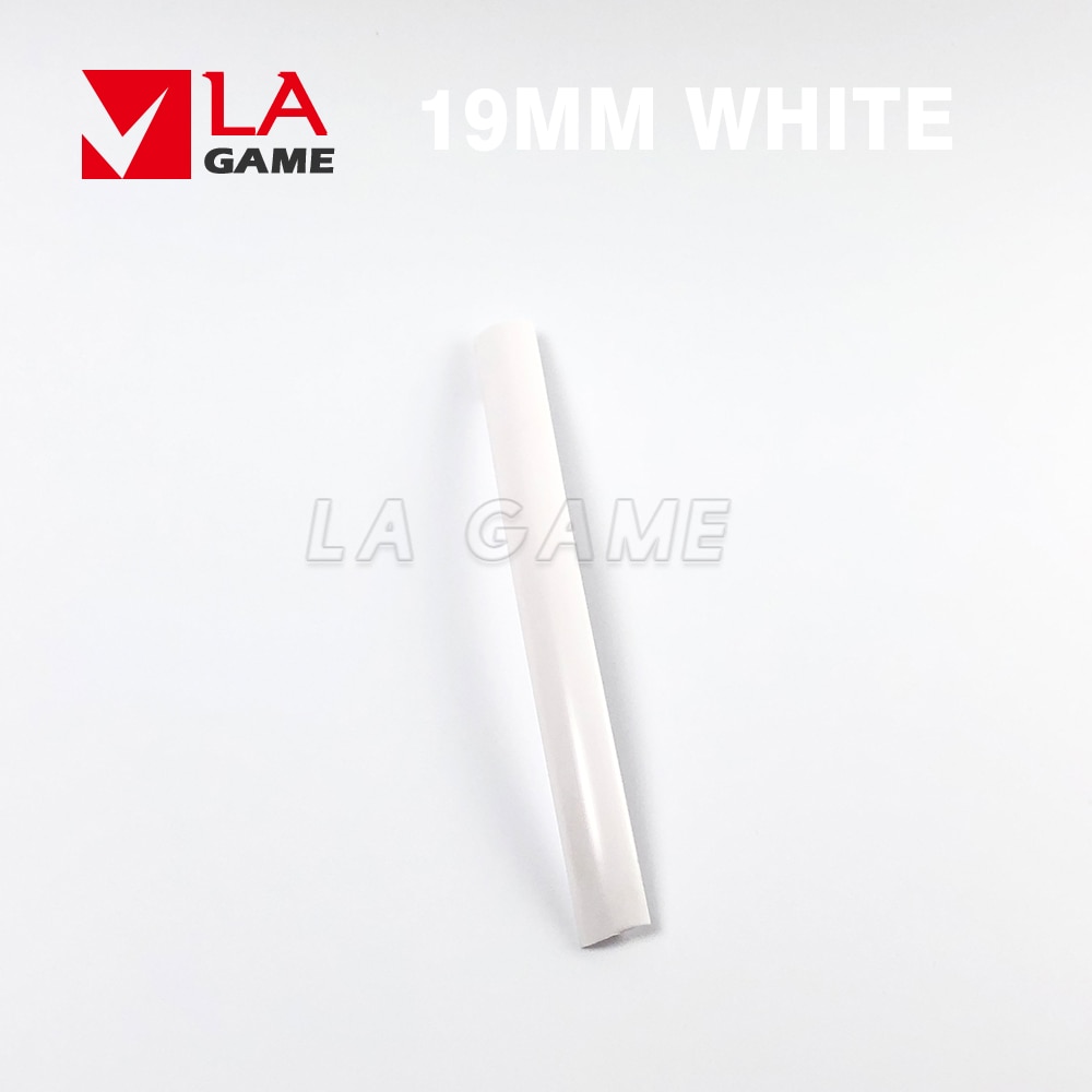 32.8ft/10M Lengte 16Mm/19Mm Breedte Plastic T-Moulding T Moulding Voor Arcade Machine kast Mame Jamma Project Arcade: 19mm white 10m