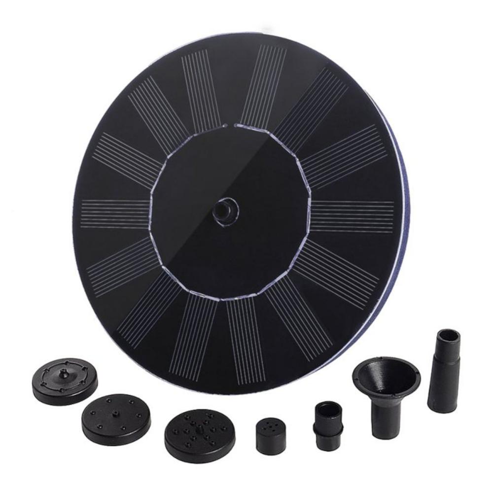 Zonne-energie Fontein Pomp Solar Fontein Staande Drijvende Vogelbad Water Pompen Voor Tuin Patio Vijver En Poolideal Decor H