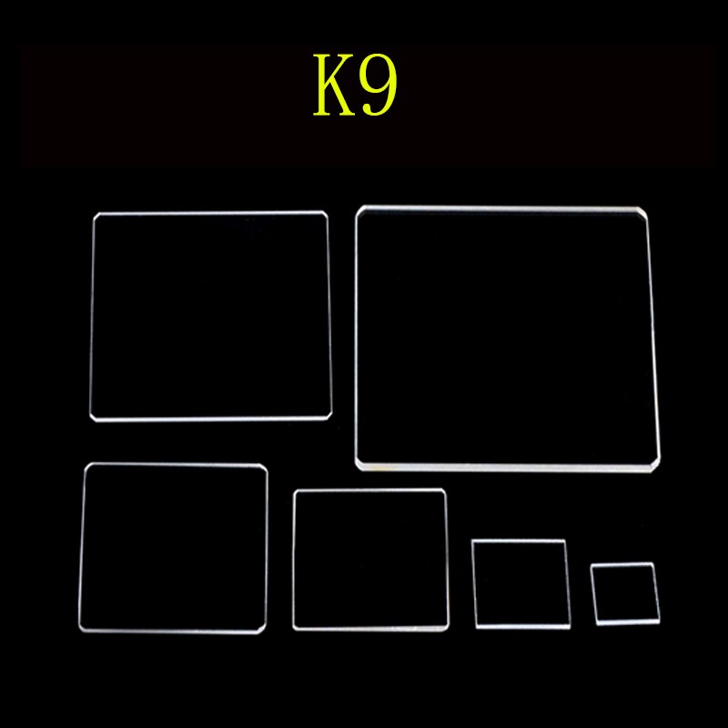 K9 Optical Glass Sheet / Square Sheet / Rectangular Sheet / Special For Scientific Research