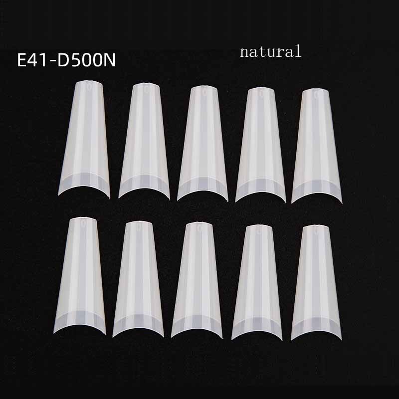 100 Stks/pak Acryl Valse Valse Nail Art Vingernagel Ovale Professionele Abs Volledige Cover Wees Fasle Nagels Manicure Tips: Default Title