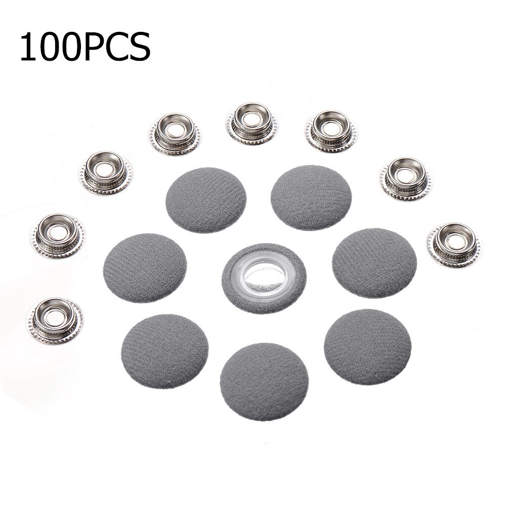 100/50 stk bil innvendig takduk feste skrukork tak reparasjon nylon stoff spenne stoff øvre festemidler reparasjon skur klips: 100 stk lofrått