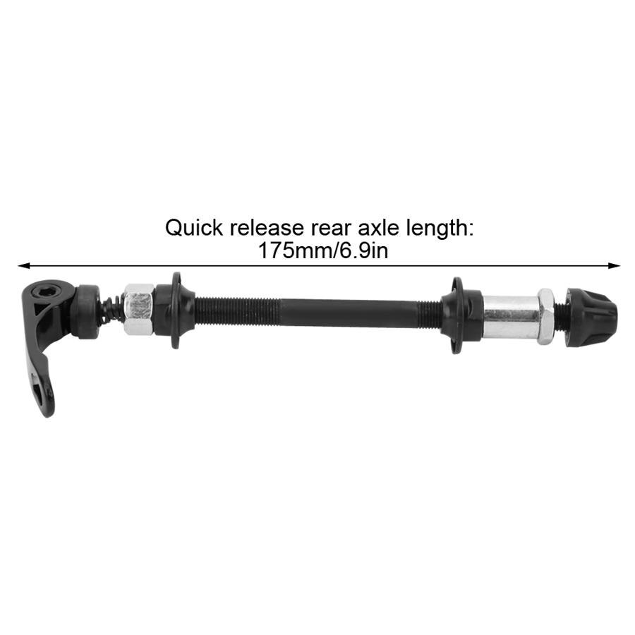 Bicycle 145 Hub Axle Hollow Rear Axle and 175 Quick Release Rear Wheel Set Bike Accessory