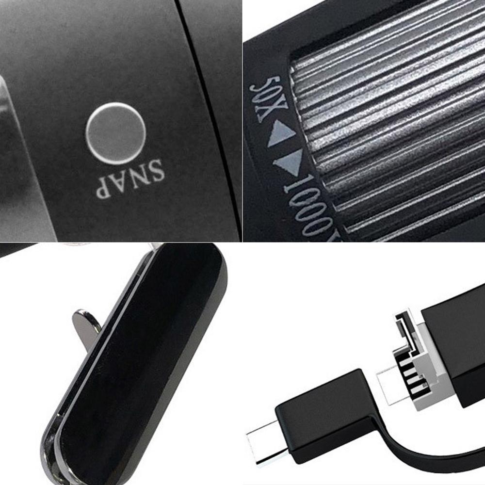 Laboratory Supplies Equipment Instrument Electron Microscope 1000 Times HD Mini Microscope Multi Purpose Testing Tool