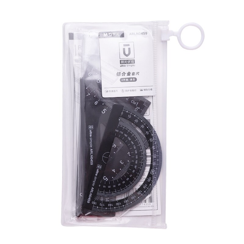 Refari liniaal van 15 cm van gerecycled plastic | A34-210467-PC