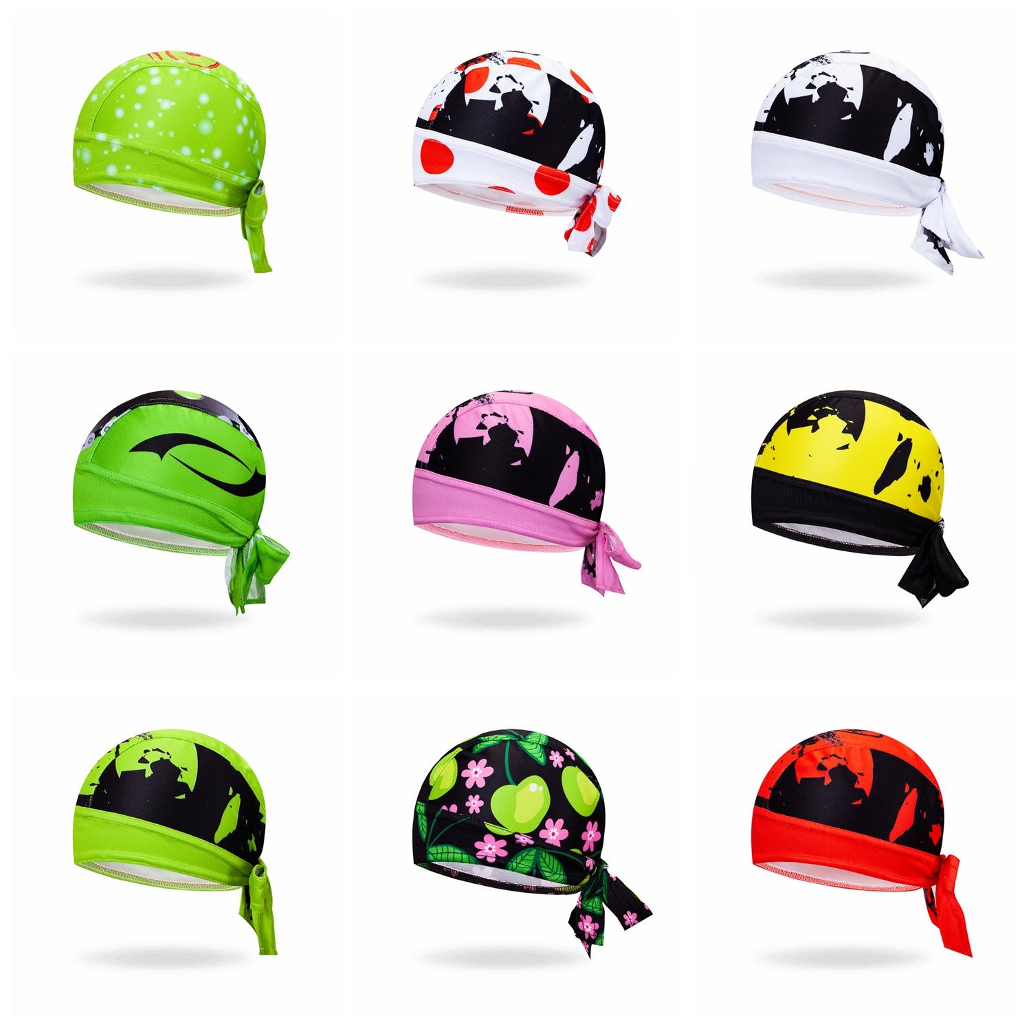 Sommar cykelmössor utomhus mtb print cykel halsduk snabbtorkande ridning vindtät herr bandana huvudduk ciclismo cykelkepsar