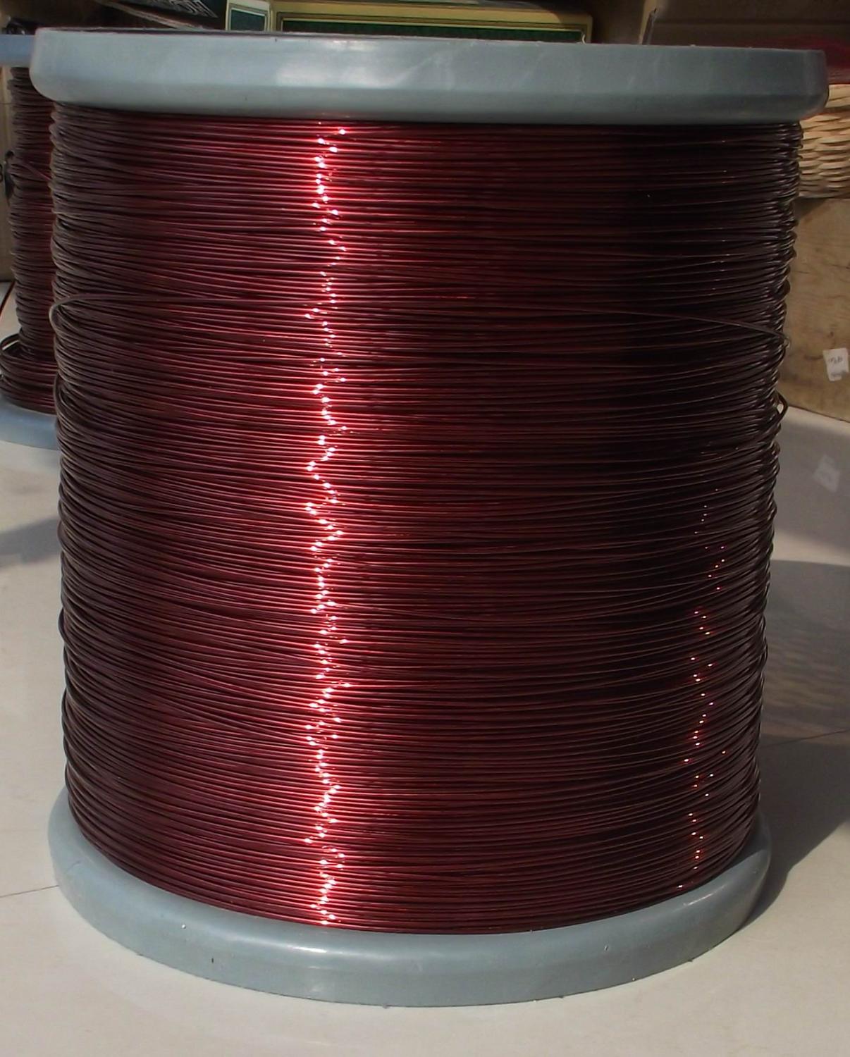 1,2mm poliéster esmaltado alambre de cobre redondo QZ-2-130