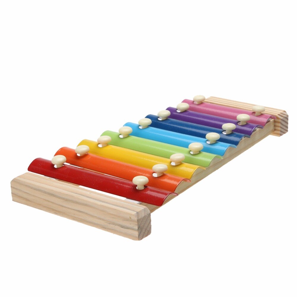 Ws Leren Onderwijs Houten Xylofoon Voor Kinderen Kid Musical Speelgoed Xylofoon Wijsheid Juguetes 8-Note Muziek Instrument Onderwijs