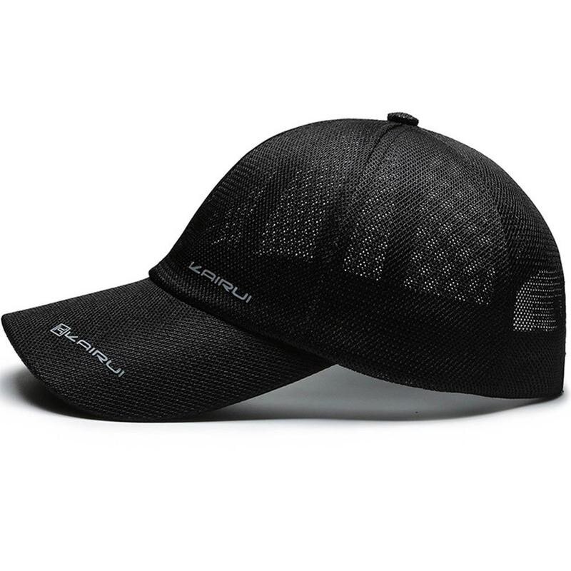 Lente zomer heren baseball petten schaduw zonnebrandcrème mesh middelbare leeftijd outdoor ouderen verstelbare ademende pet hoeden sp  d1 a 1