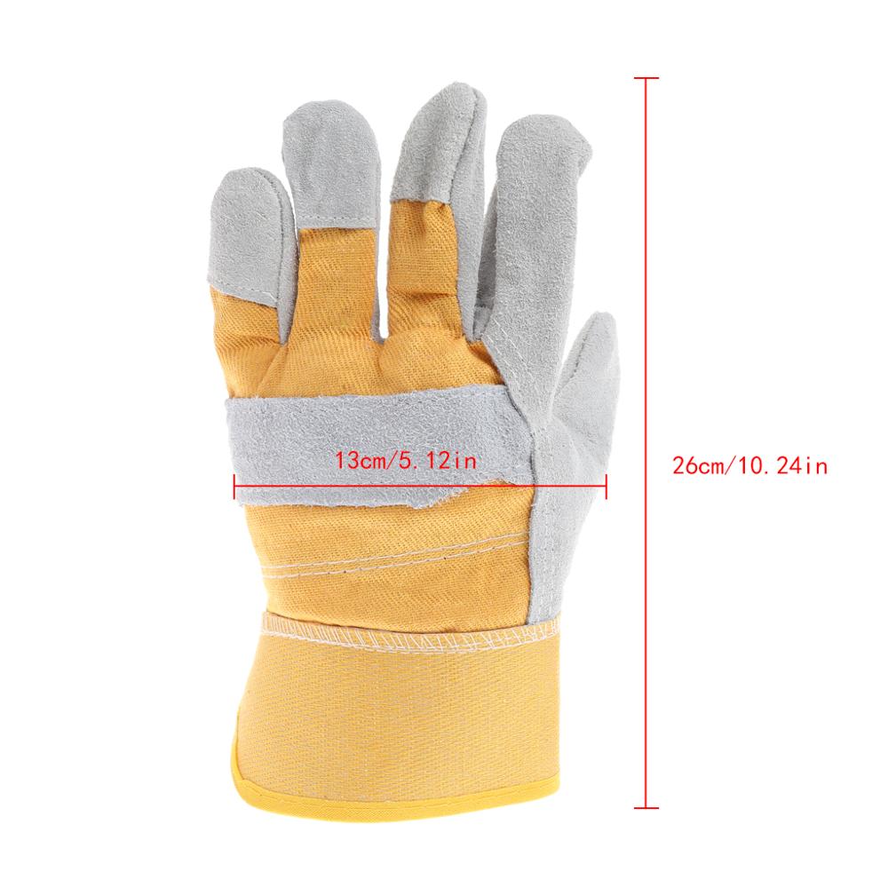 1 paire travail gants de protection épais sécurité travail usine réparation résistant à l'usure