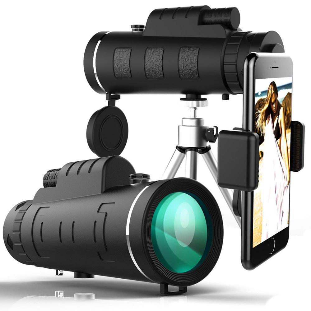 3In1 Lens Universele 40X60 Optische Glas Zoom Telescoop Tele Mobiele Telefoon Camera Lens Voor Iphone 11 Samsung Smartphones Lens