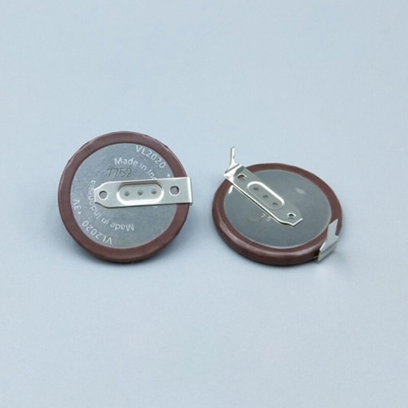 Automotive Coin Battery 3V Car Key Cell Battery Replaceable Electronics Suitable for VL2020 - 180 Degree