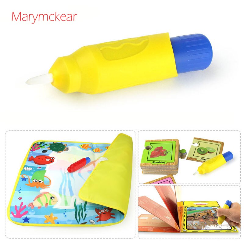 Penn for tegnematte magisk vannpenn penselpenner 9.5 x 1.8cm tegneleke bytt tilbehør for maling leketøy utdanning leketøy